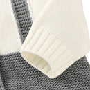 Macacão em Tricot com Gola e Botões