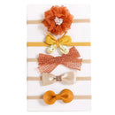 Kit 5 Faixa de Cabelo Elástica