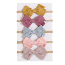 Kit 5 Faixa de Cabelo Elástica