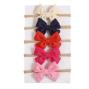 Kit 5 Faixa de Cabelo Elástica