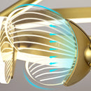 Luminária de Parede LED Borboleta