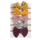 Kit 5 Faixa de Cabelo Elástica