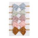 Kit 5 Faixa de Cabelo Elástica