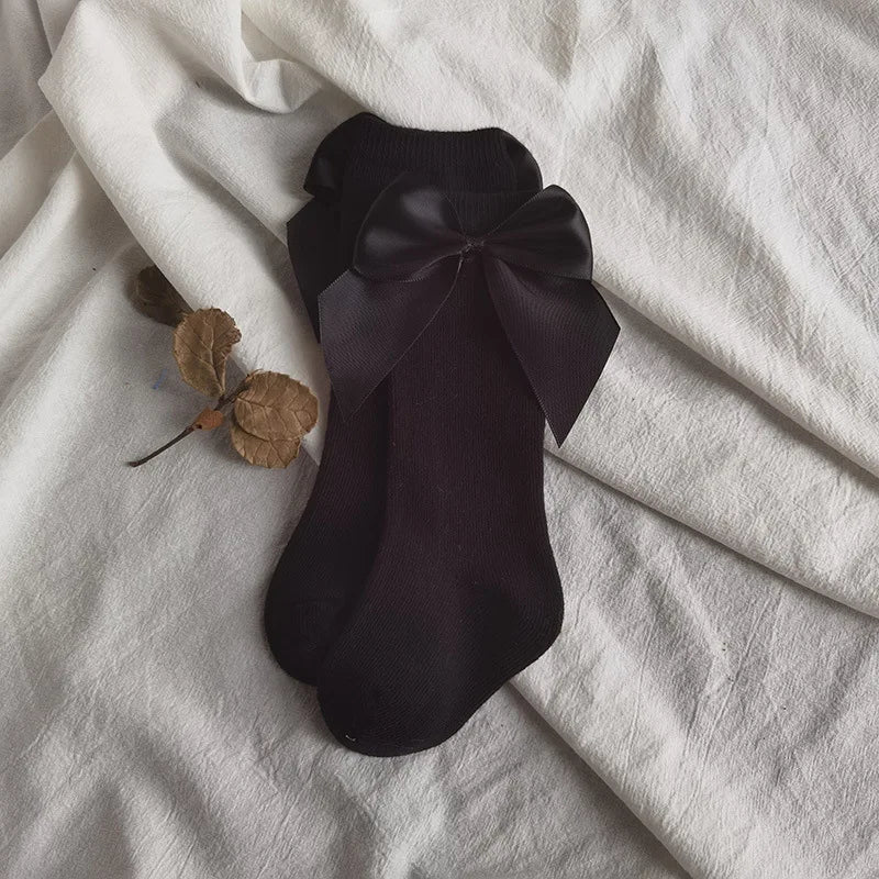 Meias de Algodão com Laço