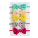 Kit 5 Faixa de Cabelo Elástica