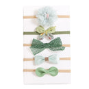 Kit 5 Faixa de Cabelo Elástica