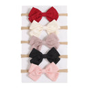 Kit 5 Faixa de Cabelo Elástica