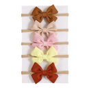 Kit 5 Faixa de Cabelo Elástica