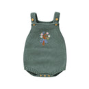 Romper em Tricot Bordados Florais