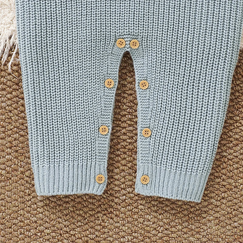 Macacão Manga Longa em Tricot