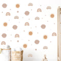 Adesivos de Parede Arco-Íris Boho