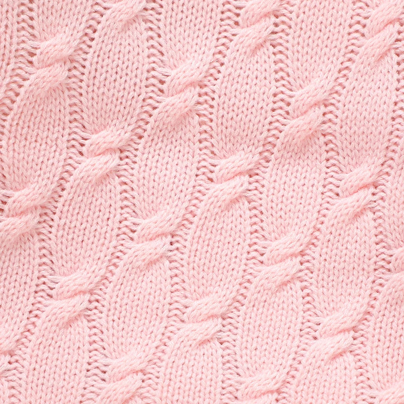 Conjunto Casaco Suéter e Calça em Tricot - 2pçs