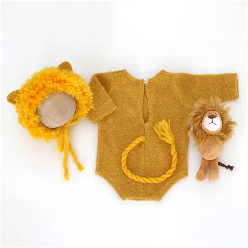Conjunto de Fotografia Newborn - 3pçs