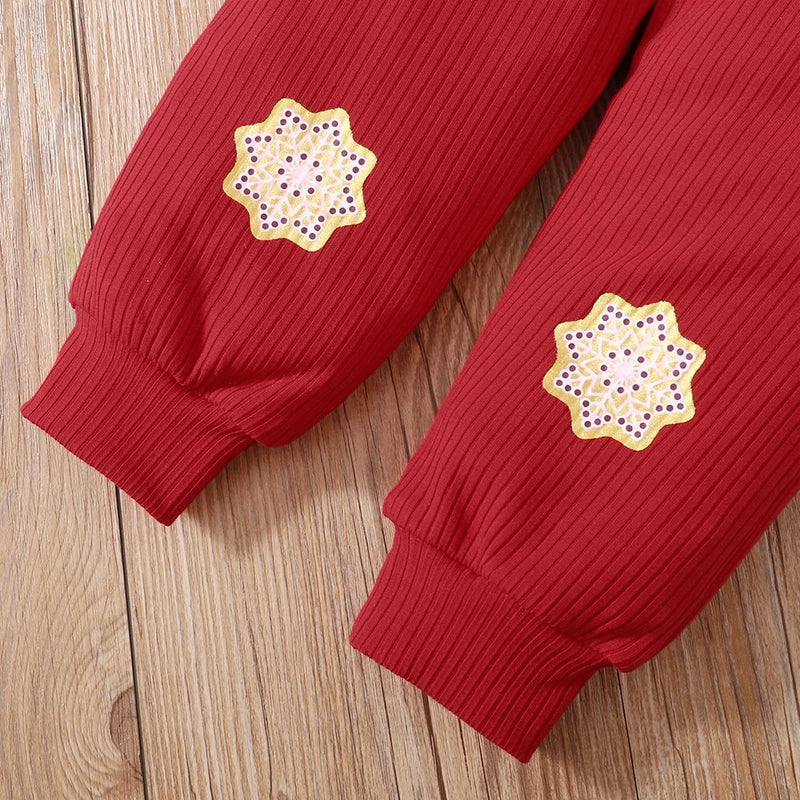 Conjunto Body Manga Curta e Calça - 2pçs