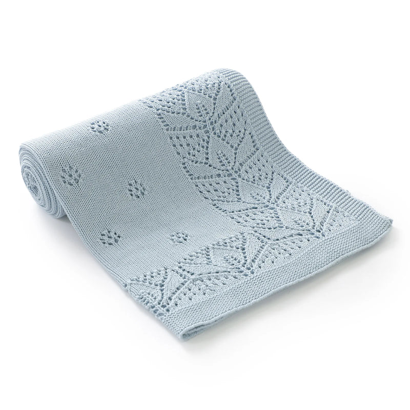 Manta em Tricot Tamanho: 100X80 cm