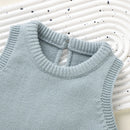 Macacão Longo sem Manga em Tricot