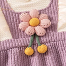 Macacão Floral em Algodão e Viscose