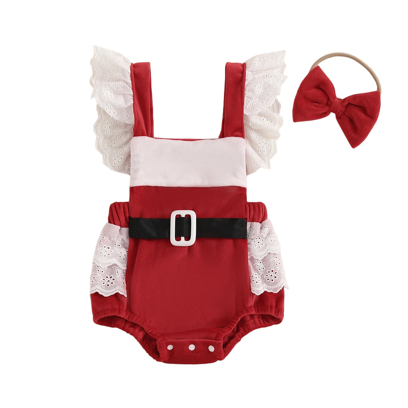 Conjunto Macacão Triângulo e Faixa de Cabeça - 2pçs