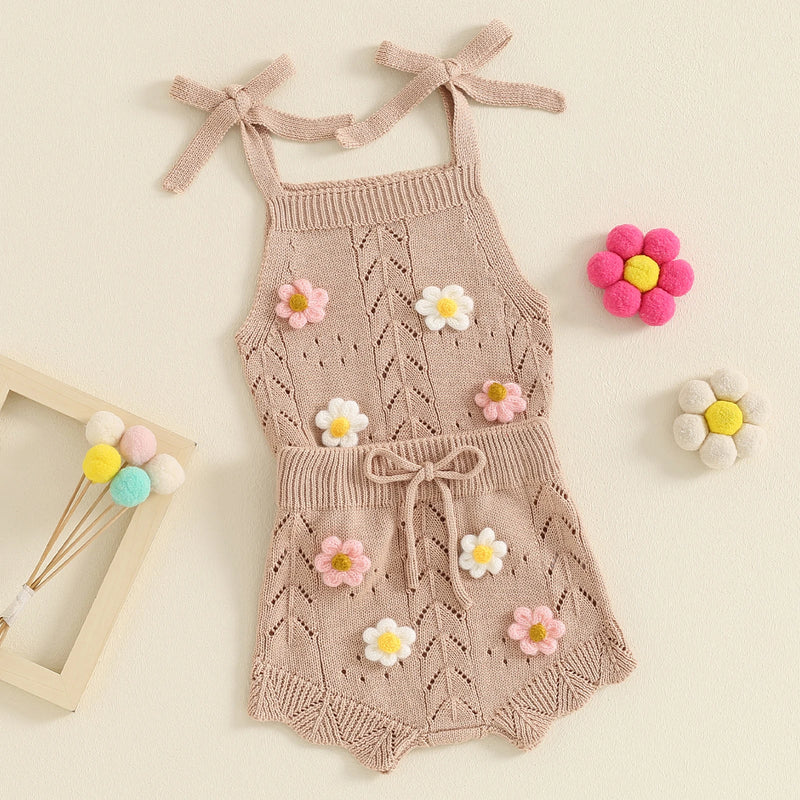 Conjunto Blusa e Shorts em Tricot