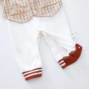 Conjunto Macacão Manga Longa e Colete Integrado - 2pçs