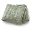 Manta em Tricot Tamanho: 100X80 cm