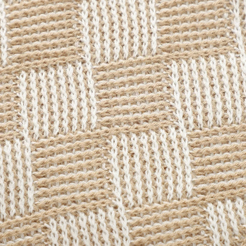 Manta em Tricot Tamanho: 90X70 cm
