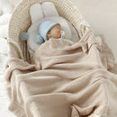 Manta em Tricot Tamanho: 100X80 cm