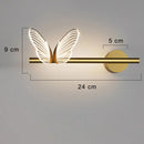 Luminária de Parede LED Borboleta