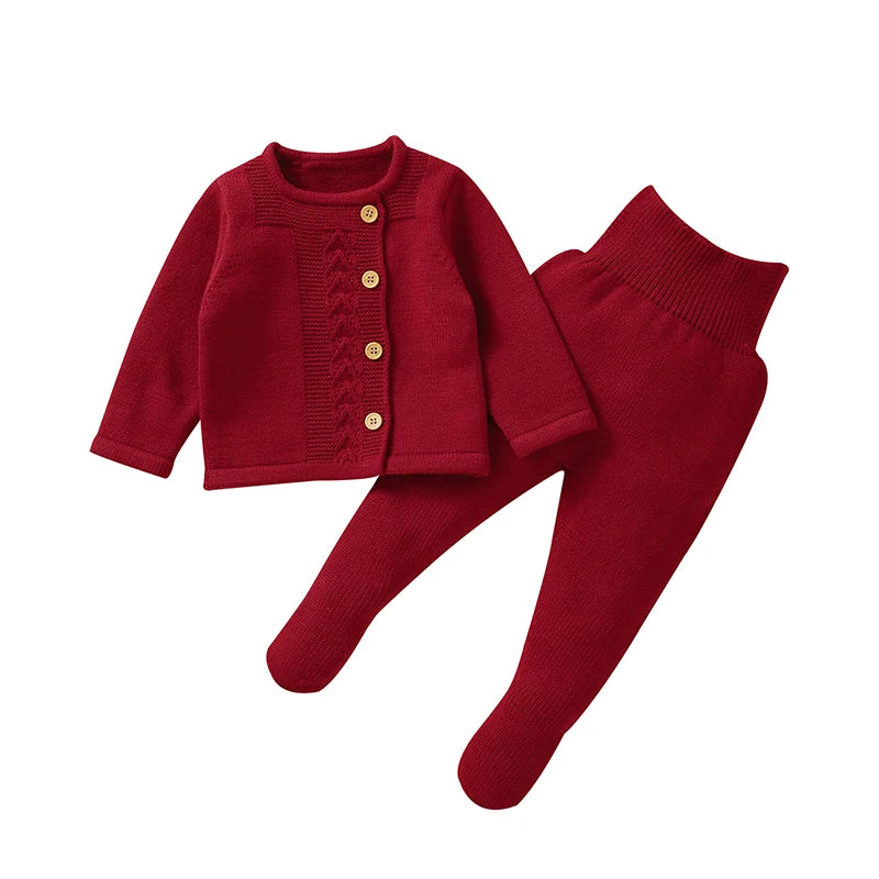 Conjunto Casaco Cardigan e Calça