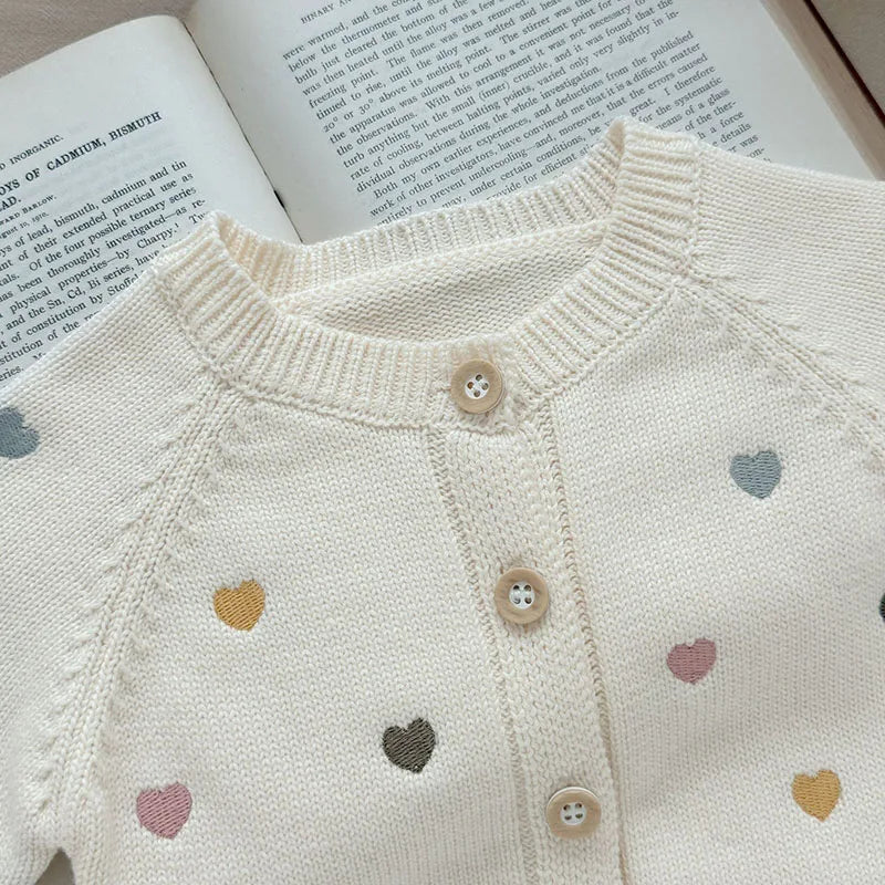 Casaco Cardigan em Tricot