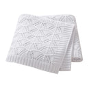 Manta em Tricot Tamanho: 90X70 cm