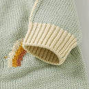 Conjunto Macacão Manga Longa e Touca em Tricot - 2pçs