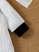 Macacão Manga Longa em Tricot