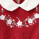 Conjunto Casaco Suéter e Calça em Tricot - 2pçs