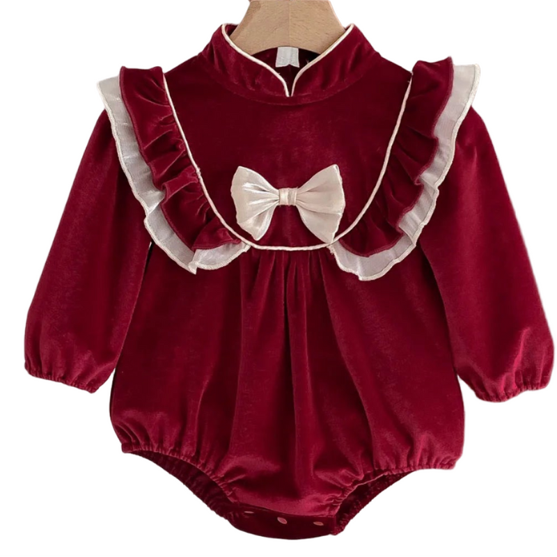 Macacão Natalino Manga Longa