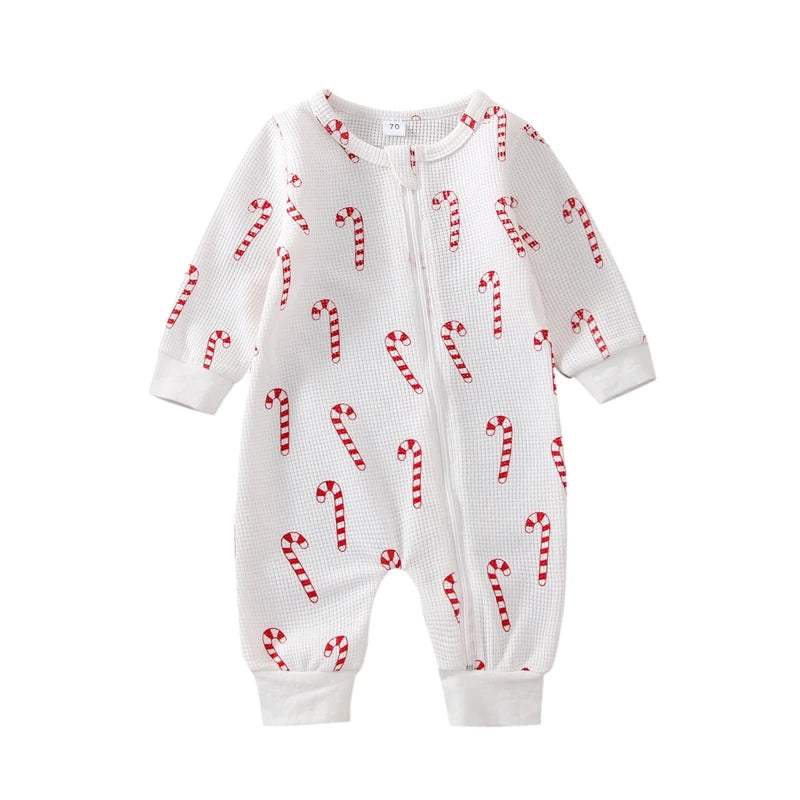 Macacão Manga Longa Natalino