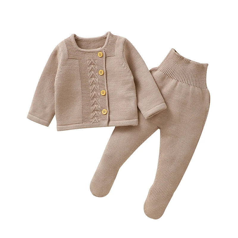Conjunto Casaco Cardigan e Calça