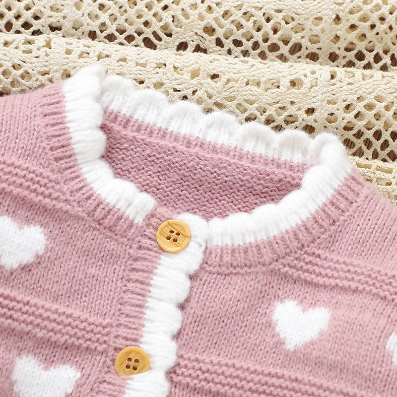 Conjunto Casaco Cardigan e Calça em Tricot - 2pçs