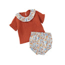 Conjunto Pulôver e Calcinha em Tricot - 2pçs