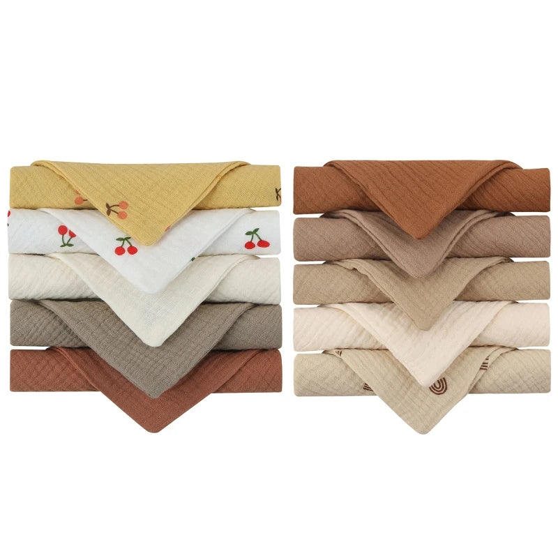 Conjunto com 10 Toalhas Pequenas Multifunção