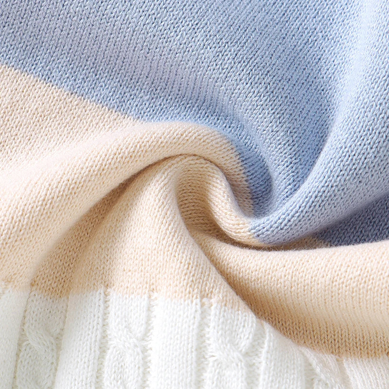 Conjunto Pulôver e Shorts em Tricot - 2pçs