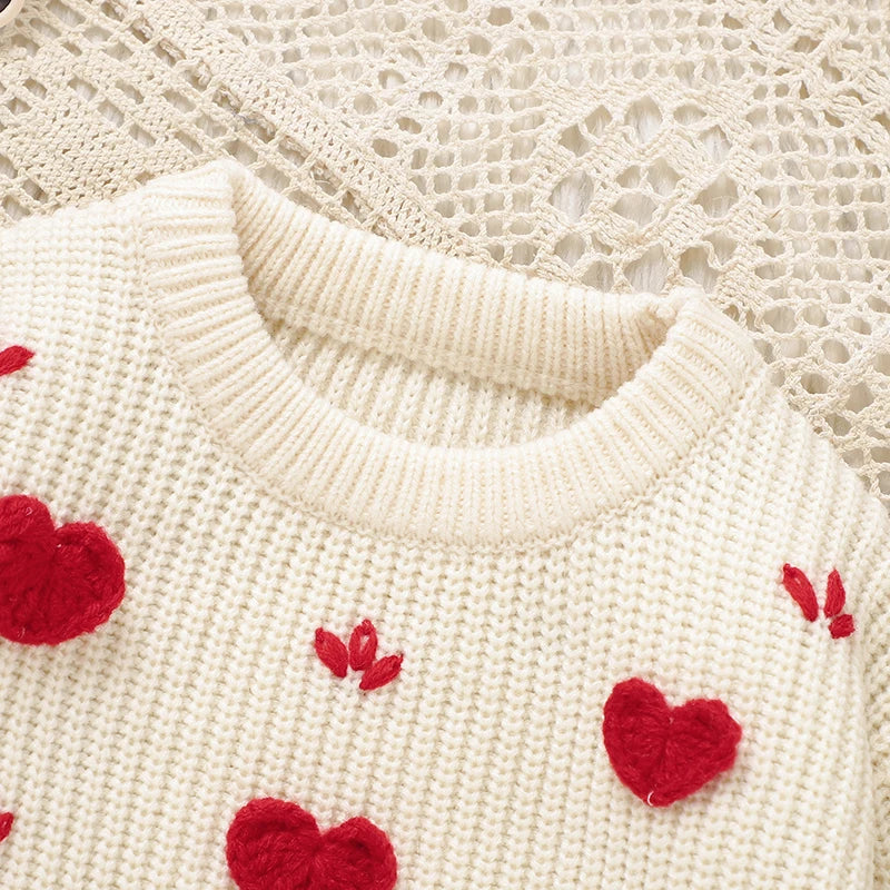 Casaco Suéter Manga Longa em Tricot