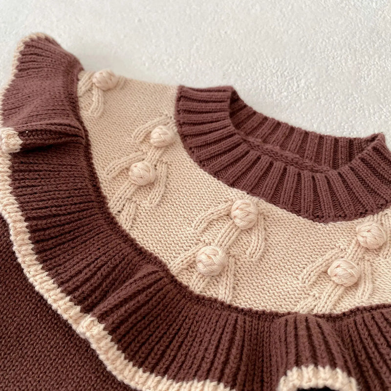 Casaco Pulôver Moderno em Tricot