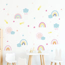 Adesivos de Parede Arco-Íris Boho