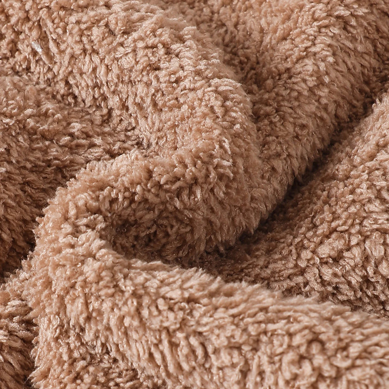 Conjunto de Pelúcia com Capuz e Calça - 2pçs