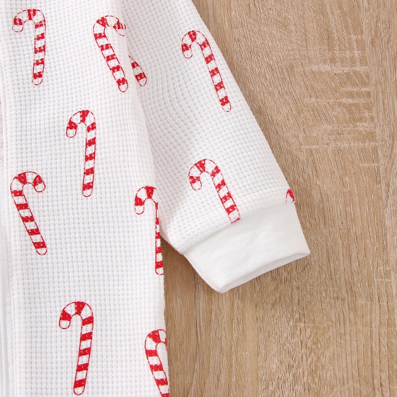 Macacão Manga Longa Natalino