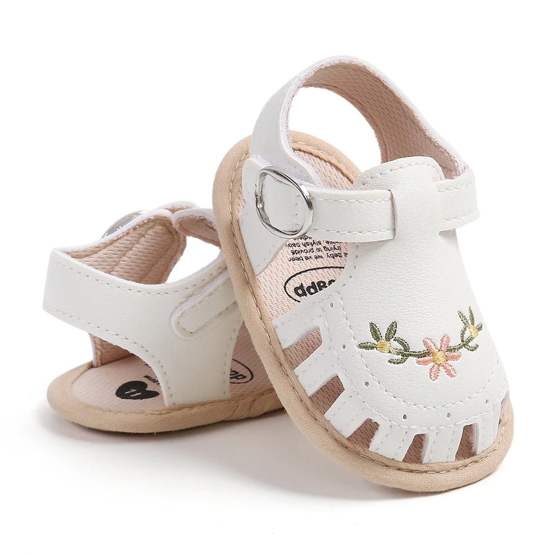 Sandália Infantil Floral