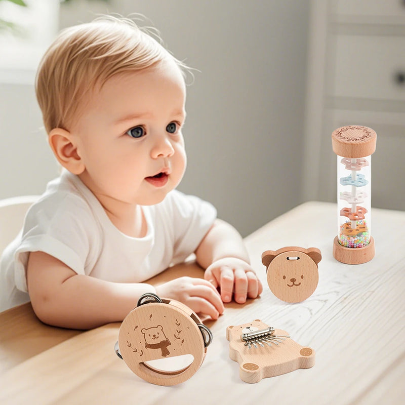 Brinquedo Musical em Madeira Montessori