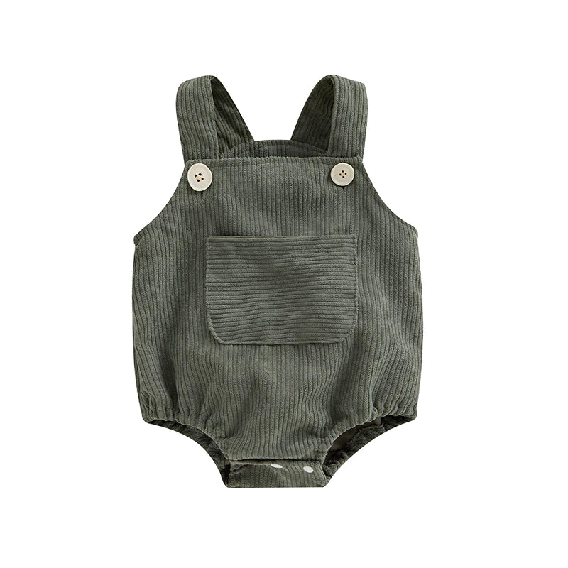 Macacão em Veludo Cotelê