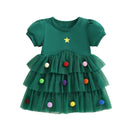 Vestido Natalino em Tule